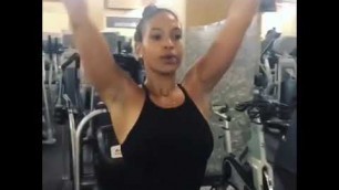 'Black Fitness models   Maria José   GLUTE ISOLATION'
