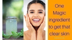 How to get Spotless,Clear skin | AMAZING BEAUTY HACKS WITH ALOE VERA