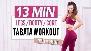 'TABATA WORKOUT 
