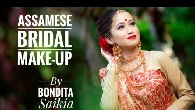 Airbrush Makeup||Assamese Bridal Make-up||By Bondita Saikia