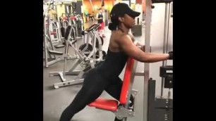 'Black Fitness models   Frantzcesca Casimir !   Omg Fit'