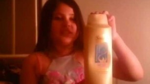 How to make your American Girl doll hair strait with conditioner and a brush