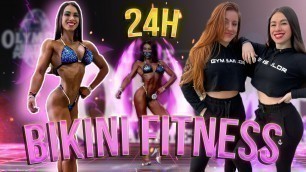'24h con BIKINI FITNESS | ¿COMPETIR NATURAL? 