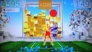 'Wall Breaker Challenge Gameplay 11547pts - Your Shape: Fitness Evolved 2012 - Kinect'