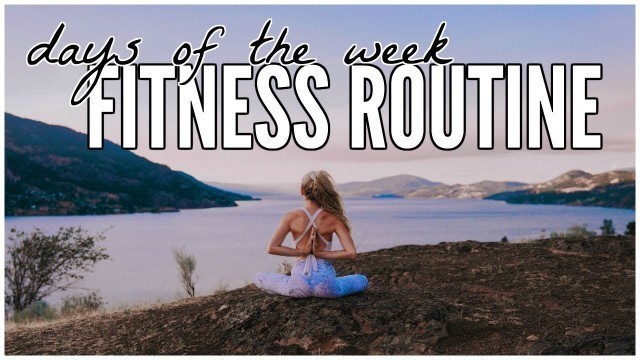 'My Fitness Routine'