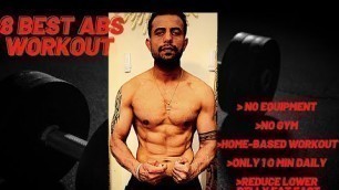 8 Best abs workout exercise