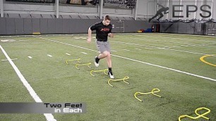 'Adjustable Training Hurdle - Instructional Drills Video (Improve Speed and Footwork)'