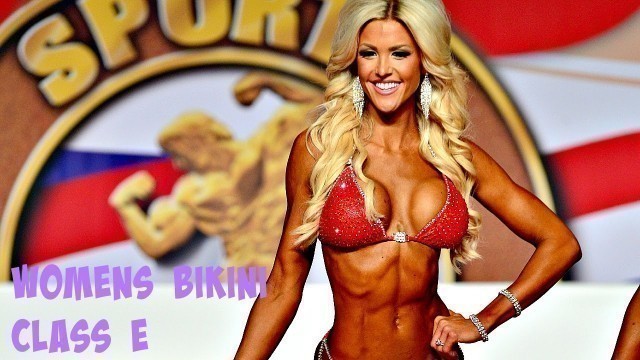 'Bikini Fitness E (class) Final Arnold Amateur 2015 IFBB'