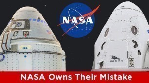 NASA Admits they Favored Boeing over SpaceX