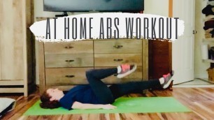 At Home Abs Workout | Post Workout Strawberry Smoothie