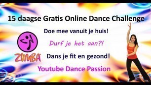 'Zumba Les 6 zomerhits - 15 Daagse Gratis Dance Workout Challenge - Afslanken - online lessons'