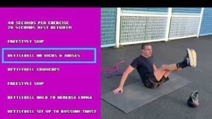 'Jump Rope Workout 3 - Advacned Jump Rope and Kettlebell Workout'