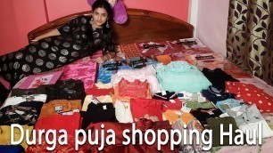 'Bengali Vlog || Druga Pujo Shopping Haul Video || Smart Beauty Channel || Samrat & Priya'