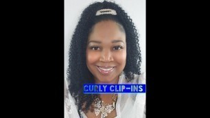 Amazing Beauty Kinky Curly Clip Ins