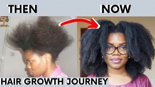 Growing Natural Black Hair Long Fast/ 4c Natural Hair Journey w/Pictures (A DECADE OF HAIR GROWTH)