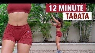 '12 MINUTE Full Body Tabata Workout 