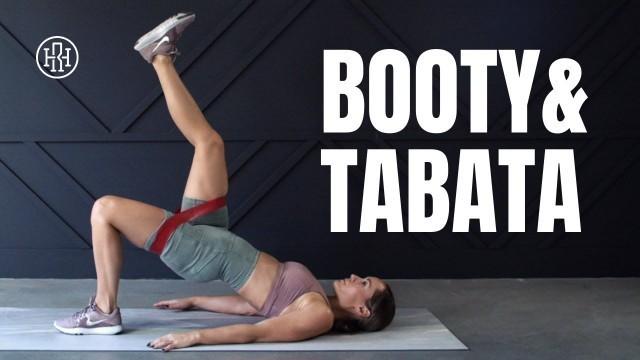 'Brutal Booty Burn + Tabata Workout!!'