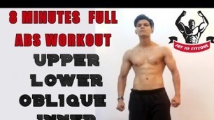 8 minutes Full Abs Workout