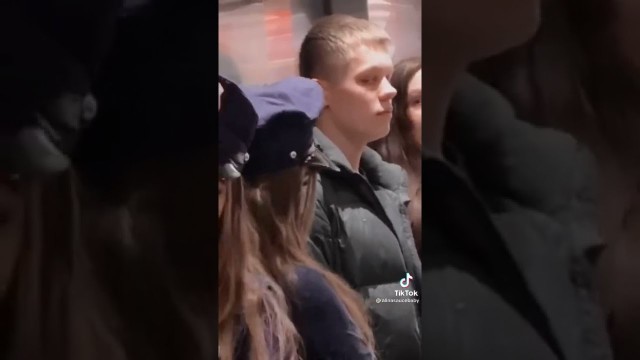 'American fitness police elevator prank VIDEO funny reaction meme'
