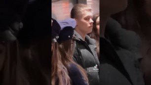'American fitness police elevator prank VIDEO funny reaction meme'