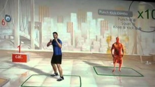 'Xbox360 Kinect Fitness Demonstration'