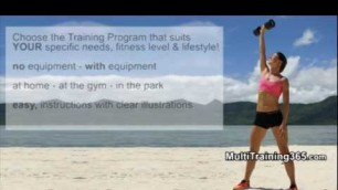 'Sexy Legs - Best Exercises \"Dumbbell crossover step up\"'