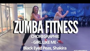 'GIRL LIKE ME - Zumba Fitness Chorégraphie - SHAKIRA, BLACK EYED PEAS - Meguy et Melanie'