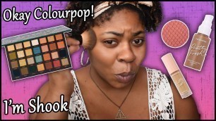 NEW MAKEUP FIRST IMPRESSIONS | Trying Out Colourpop Pretty Fresh & Alter Ego Artemis Palette