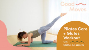 'Pilates Workout for Core + Glutes with @Pilates with Go Chlo | Good Moves | Well+Good'