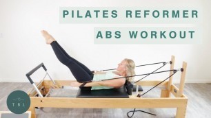 'Pilates Reformer Abs Workout'