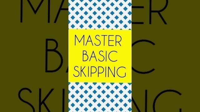 'Jump rope/skipping for beginners (lesson 2)'