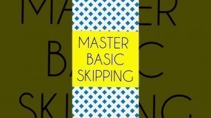 'Jump rope/skipping for beginners (lesson 2)'