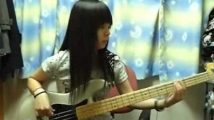 'RHCP - californication [bass cover by Jessica]'