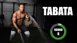 'Tabata Workout w/ Osayi Osunde - \"Rocky\" Tabata Song & Timer'