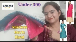 Amazon Kurti Haul| Festivewear/Dailywear Kurti Haul| Alankrit Beauty