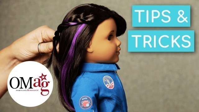 Easy Space Braids with Luciana | Doll Hairstyles | American Girl