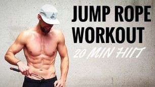 '20 Min. Skipping Rope HIIT Workout'