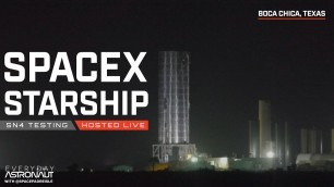 [May 6] Let's watch SpaceX Static Fire Starship SN-4!
