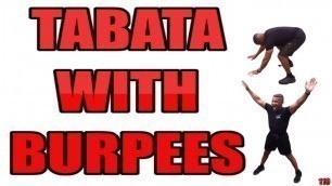 '8 Min Tabata Workout With Burpees - 