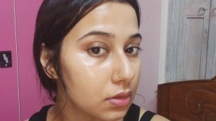 ONLY 3 PRODUCTS GLASS SKIN SKINCARE ROUTINE FOR OILY ACNE PRONE SKIN | THE INDIAN GIRL