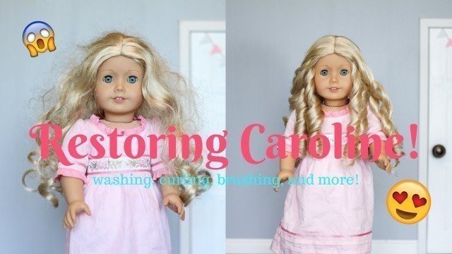 Opening and Restoring AG Caroline!