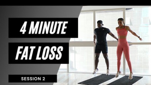 'Tabata Workout | 4 minute Fat Loss - Session 2'