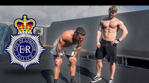 'Ex-Con Vs Ex-Cop - Police Fitness Test **he cheated**'