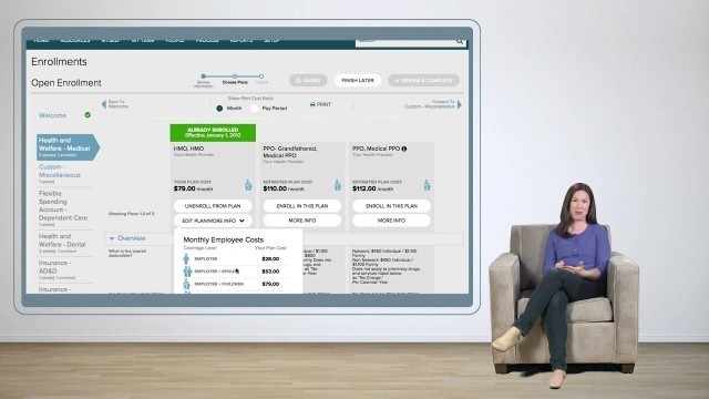 Benefits Enrollment ADP Workforce Now ®