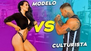 'CULTURISTA se Enfrenta a MODELO FITNESS BIKINI IFBB PRO'