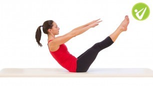 'Teaser Pilates Exercise - Monica Wilson'