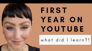 'First year on Youtube | Content Creator | Beauty Channel'