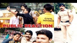 'When Fitness Freak Police Man Goes In Public | 