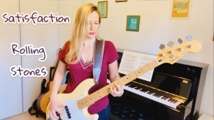 'I can\'t get no satisfaction - Rolling Stones / Jessica Bass Guitar'