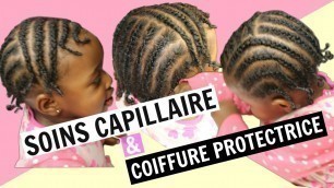 Comment tresser les Cheveux Crépus des Enfants: Hydratation & Idée de Coiffure Facile